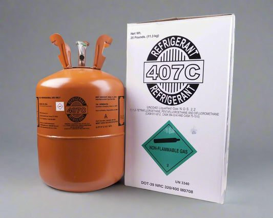 R407C Refrigerant 25lbs. EMAIL FOR PRICING